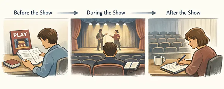 Before, during, and after a show: tips for audience preparation and experience