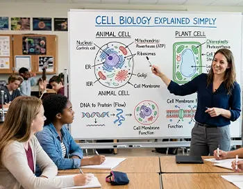 Cell Biology Explained Simply: From Organelles to Cell Division