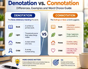Denotation vs. Connotation: Differences & Examples