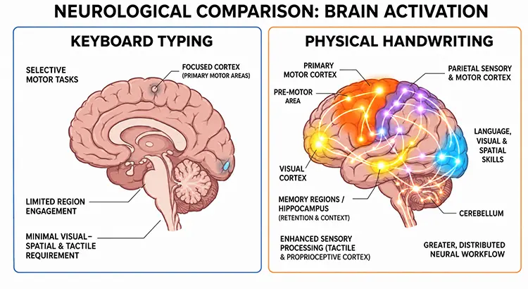 Handwriting and Brain Growth
