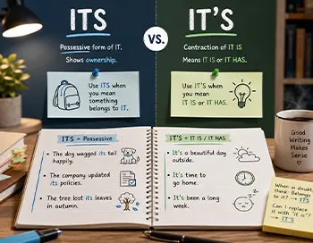 Its vs. It's: A Practical Guide with Everyday Examples