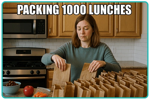 Day 3 of the school year and it already feels like you?ve packed 1,000 lunches.
