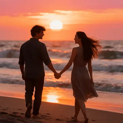 Romance novel genre illustration symbolizing love, relationships, and emotional storytelling
