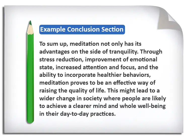 Example Conclusion Section